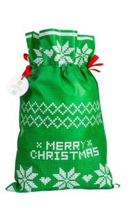 Worek Świąteczny Merry Christmas Pixele