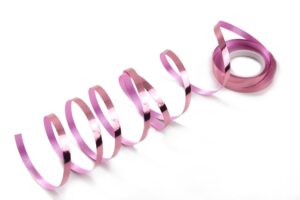 Wstążka Do Balonów Metaliczna Rose Gold 10m