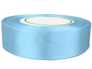 Wstążka satynowa 25mm błękitna