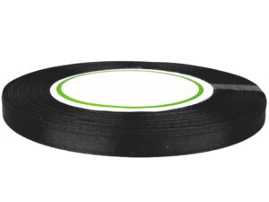 Wstążka satynowa 6mm czarna