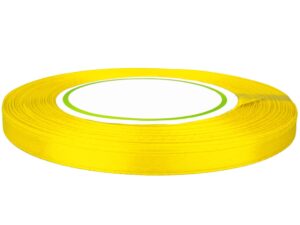 Wstążka satynowa 6mm żółta