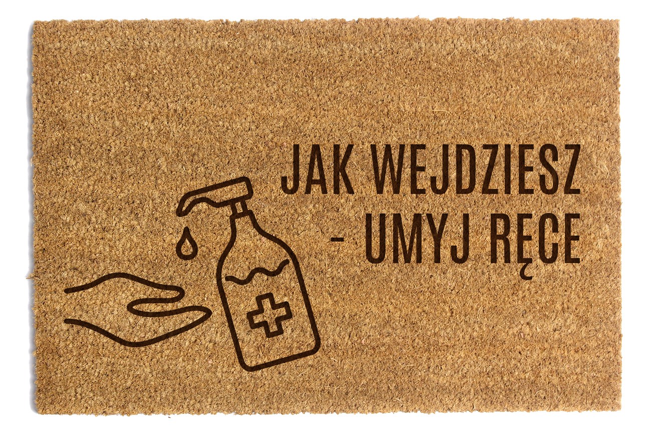 Wycieraczka Dezynfekcja Rąk 40x60cm