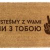 Wycieraczka Jesteśmy z Wami Pomoc Ukrainie