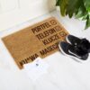 Wycieraczka PORTFEL TELEFON KLUCZE KU*WA MASECZKA