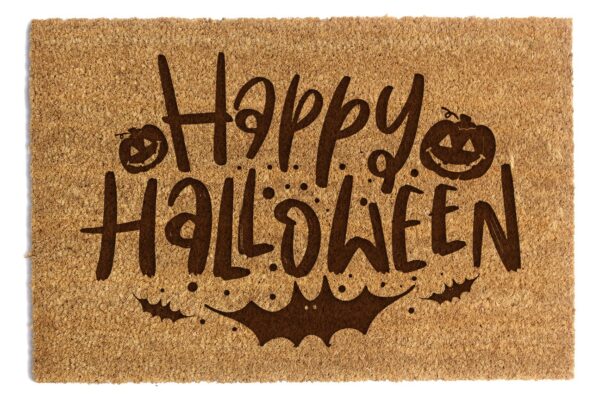 Wycieraczka z kokosa Happy Halloween 