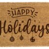 Wycieraczka z kokosa Happy Holidays 