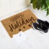 Wycieraczka z kokosa Happy Holidays 