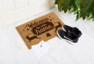 Wycieraczka z kokosa Welcome to our home