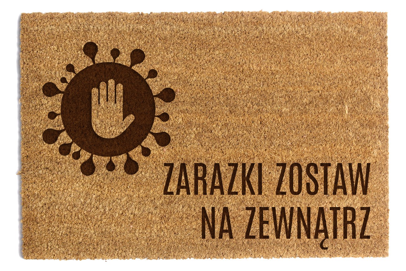 Wycieraczka Zarazki 40x60cm