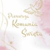 Zaproszenia Komunia Dla Dziewczynki Glamour