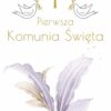 Zaproszenia Komunia Lilia Gołąbki