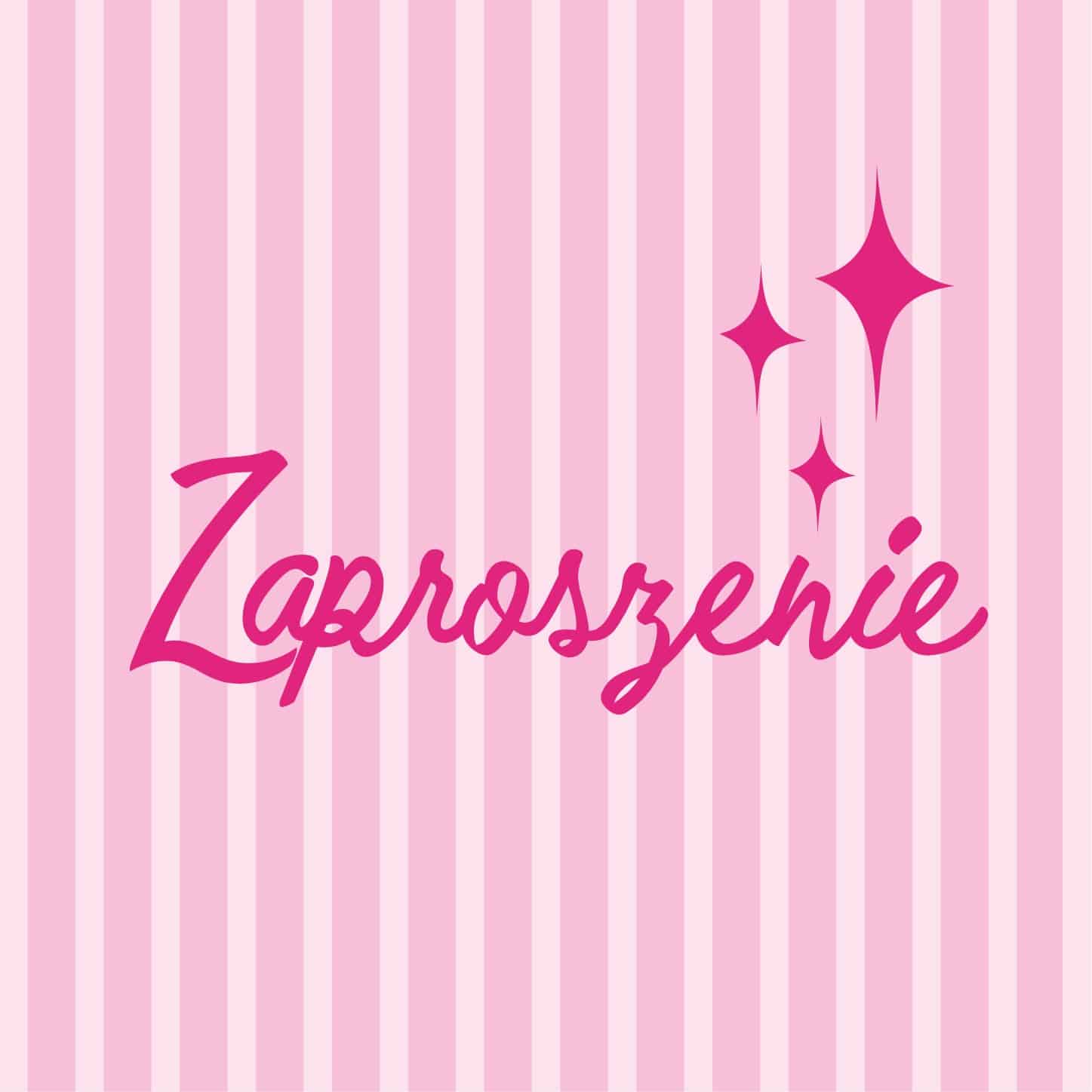 Zaproszenia na Urodziny Barbie 10szt. 