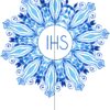 Zaproszenie Komunia Święta Niebieskie IHS
