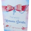 Zaproszenie Komunia Święta Pastelowe Różaniec