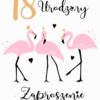 Zaproszenie na 18-stke Flaming Party