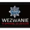 Zaproszenie na 18-stke Policja