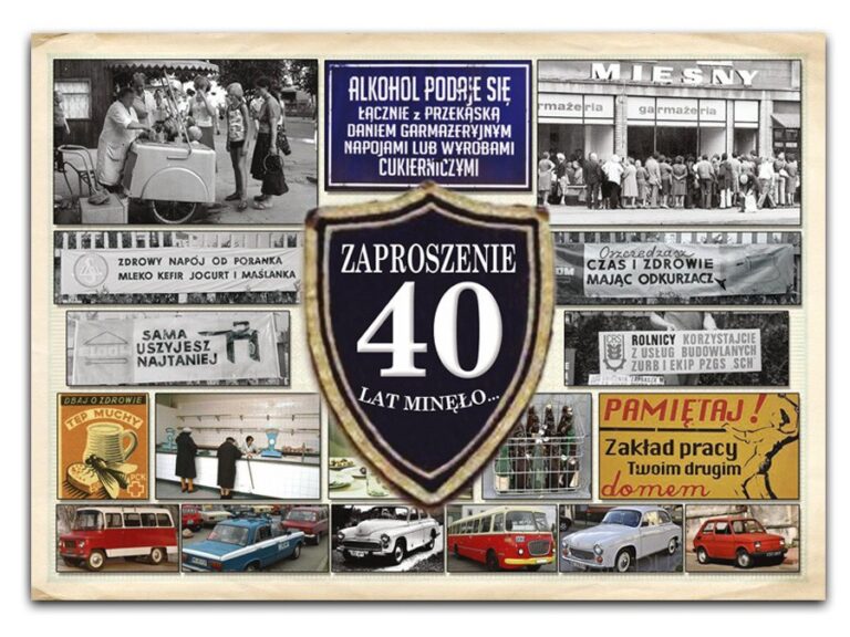 Zaproszenie na 40-stke WZOR 1