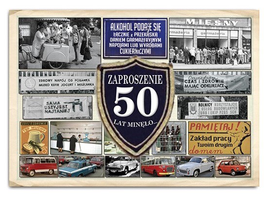 Zaproszenie na 50-tke PRL