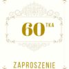 Zaproszenie na 60-te urodziny Gatsby