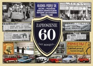 Zaproszenie na 60-tke WZÓR 1 PRL
