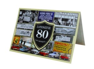 Zaproszenie na 80-tke PRL