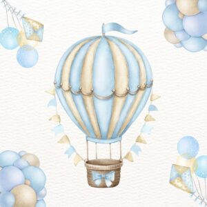Zaproszenie na Baby Shower Balonik