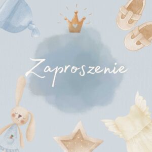 Zaproszenie na Baby Shower Boy