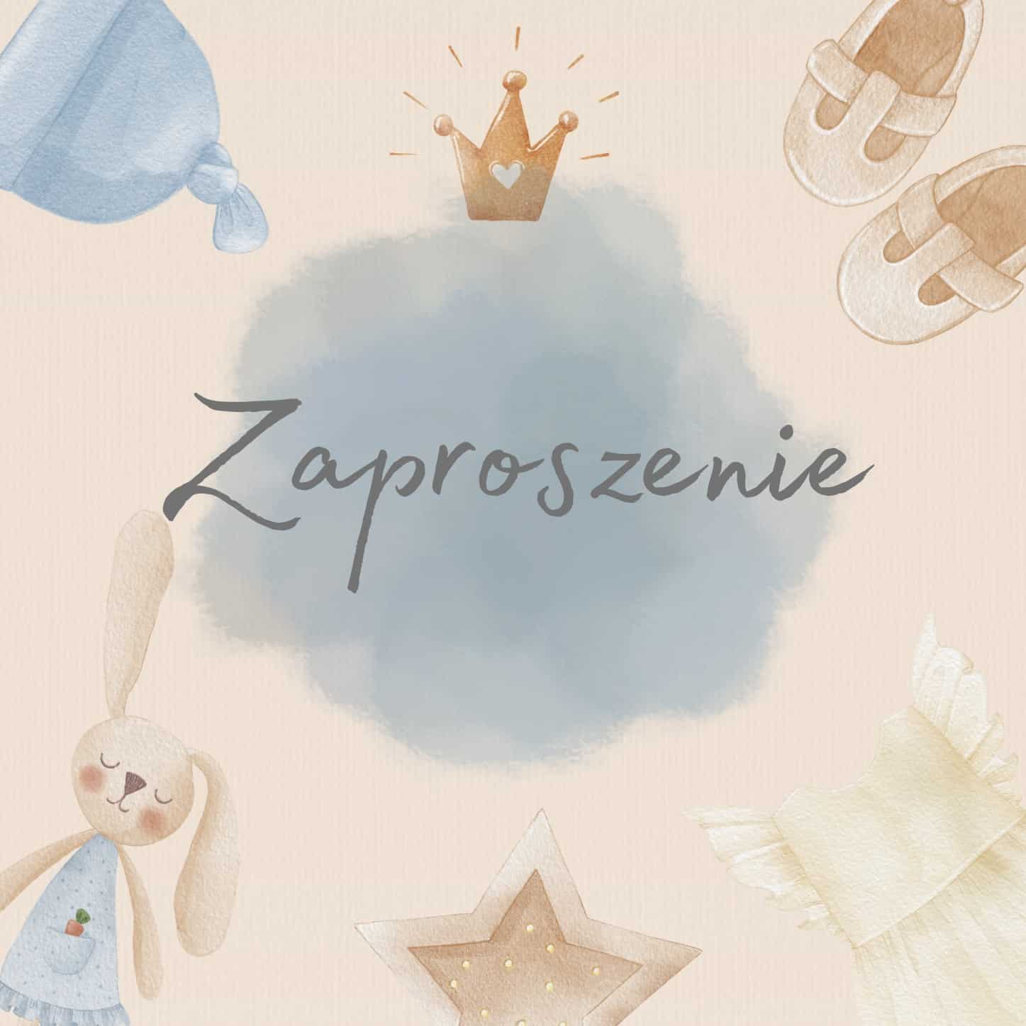 Zaproszenie na Baby Shower Girl