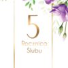 Zaproszenie na rocznicę ślubu Fiołkowe Gody