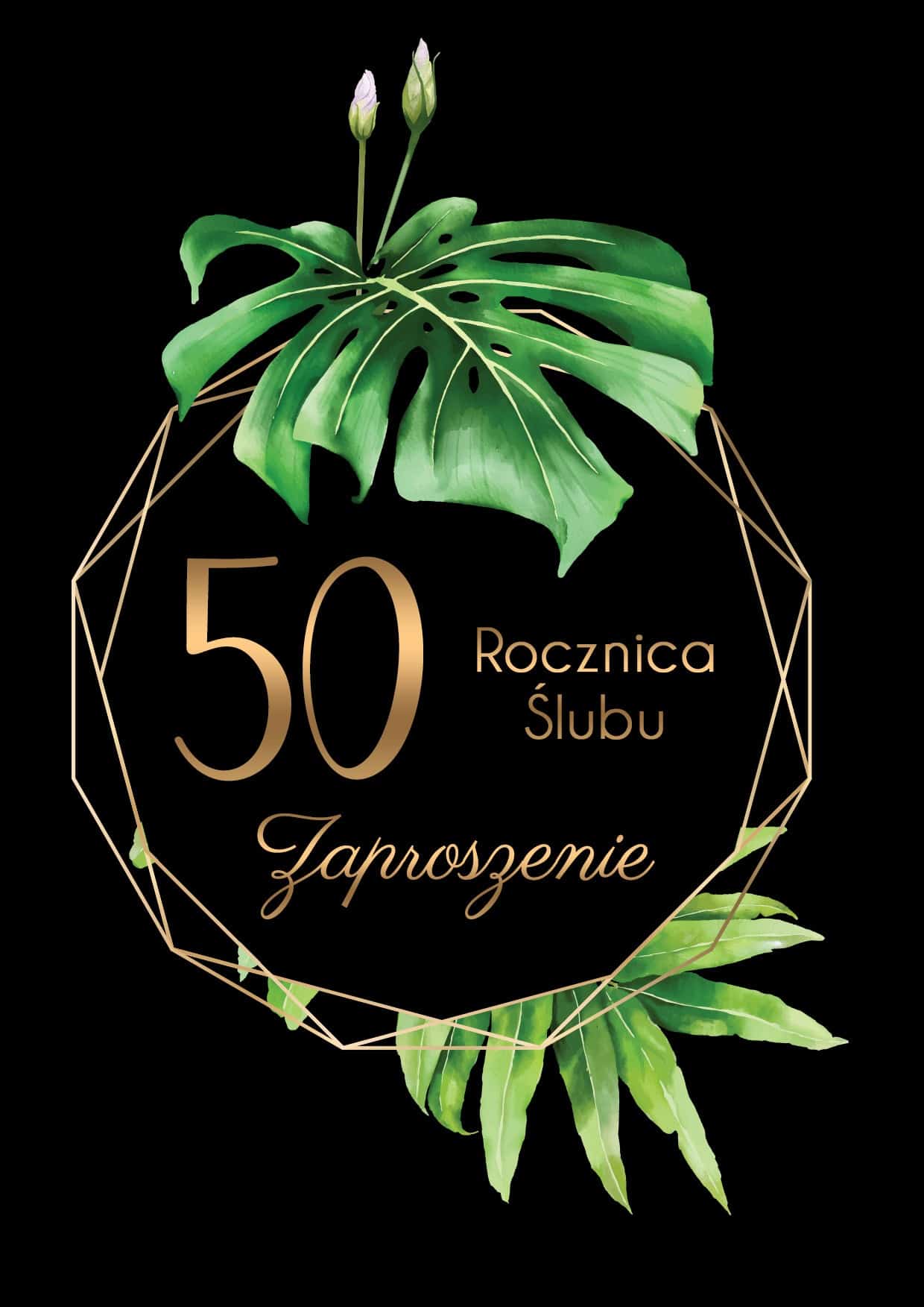 Zaproszenie na rocznicę ślubu Luxury Anniversary
