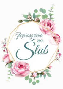 Zaproszenie na ślub Flower Sage
