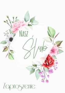 Zaproszenie na ślub Flowers Dream