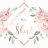 Zaproszenie na ślub Luxury Flowers