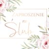 Zaproszenie na ślub Vintage Rose