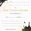 Zaproszenie na sylwestra Gold Night