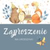 Zaproszenie na Urodzinki Leśne