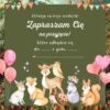 Zaproszenie na Urodzinki Leśne Zwierzątka