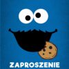 Zaproszenie na urodziny Ciasteczkowy Potwór