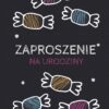 Zaproszenie na urodziny Cukierki