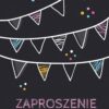 Zaproszenie na urodziny Girlanda