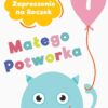 Zaproszenie na urodziny Mały Potworek