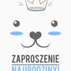 Zaproszenie na urodziny Piesek