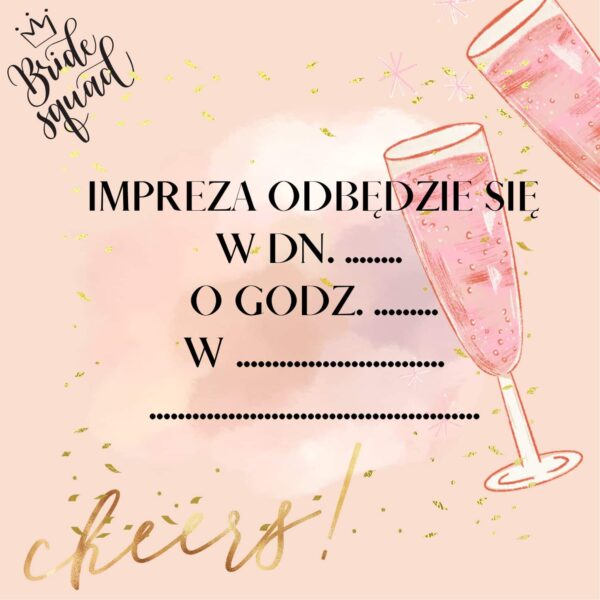 Zaproszenie na Wieczór Panieński