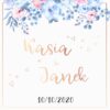 Zaproszenie Ślubne RSVP Amelia