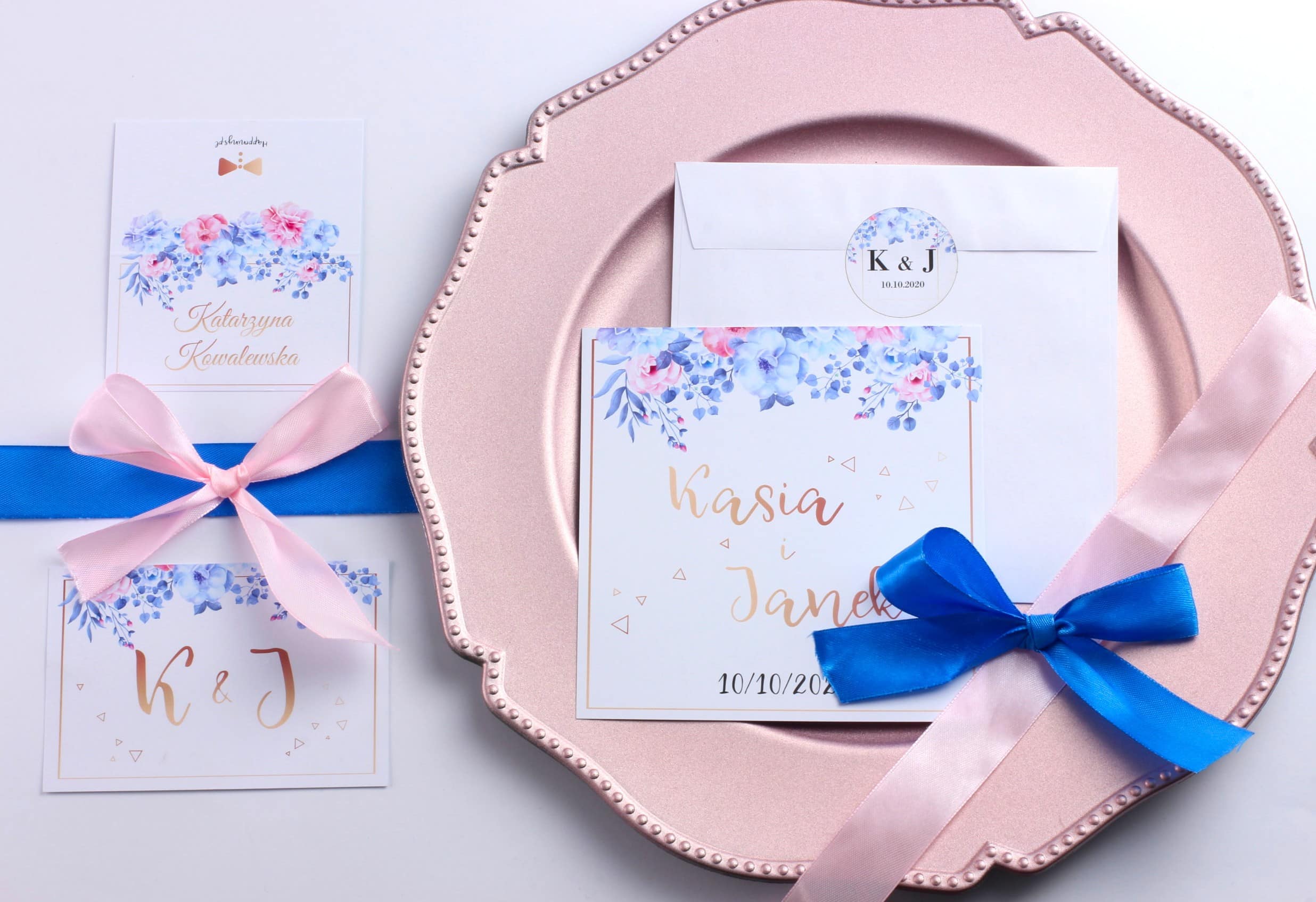 Zaproszenie Ślubne RSVP Amelia