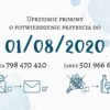 Zaproszenie Ślubne RSVP Aqua Blue
