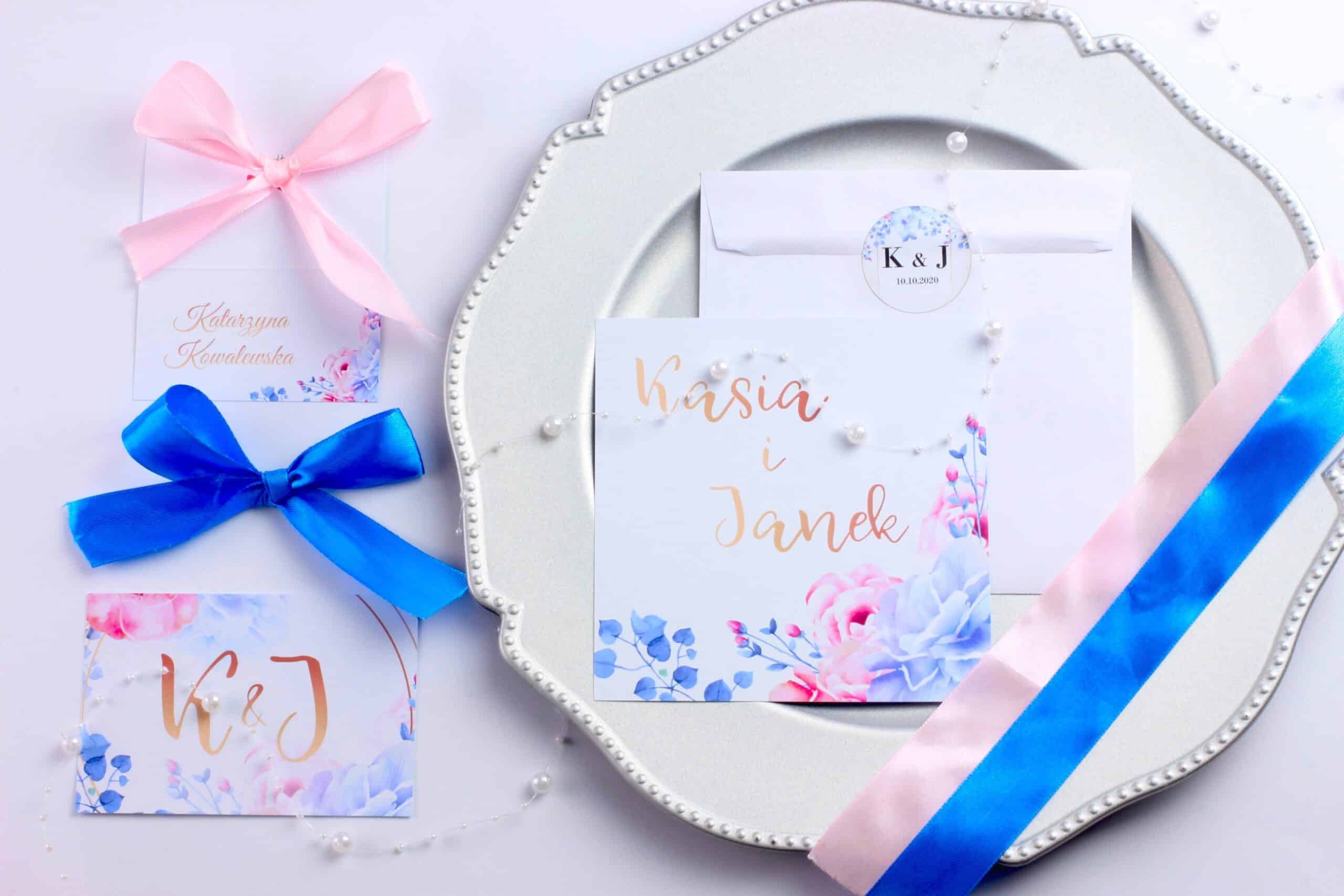 Zaproszenie Ślubne RSVP Boho Rosie