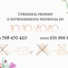 Zaproszenie Ślubne RSVP Bukiet Panny Młodej