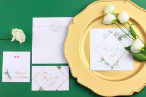Zaproszenie Ślubne RSVP Eucalyptus