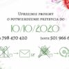 Zaproszenie Ślubne RSVP Flowers Dream